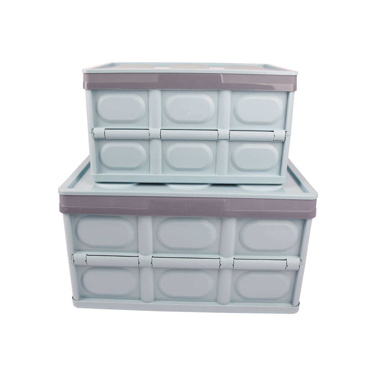 Extra-Large Collapsible Plastic Storage Box with Lid (Thickened) – Multifunctional Foldable Storage Bin for Car and Home Use