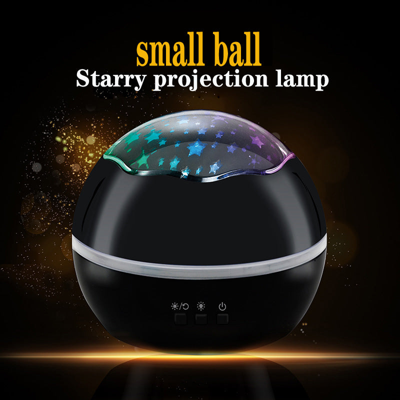 Rotating USB Starry Sky & Ocean Projector Night Light – Birthday Gift