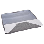 Collapsible fabric storage box for home use—dust-proof, multi-compartment organizer for underwear, socks, and lingerie.