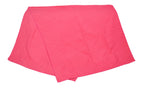 Solid-color double-sided fleece beach towel for adults – absorbent, quick-drying, and lint-free.