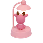 Cute Musical Reindeer Night Light Ornament; Girly-Style Unicorn Table Lamp/Bedroom Night Light