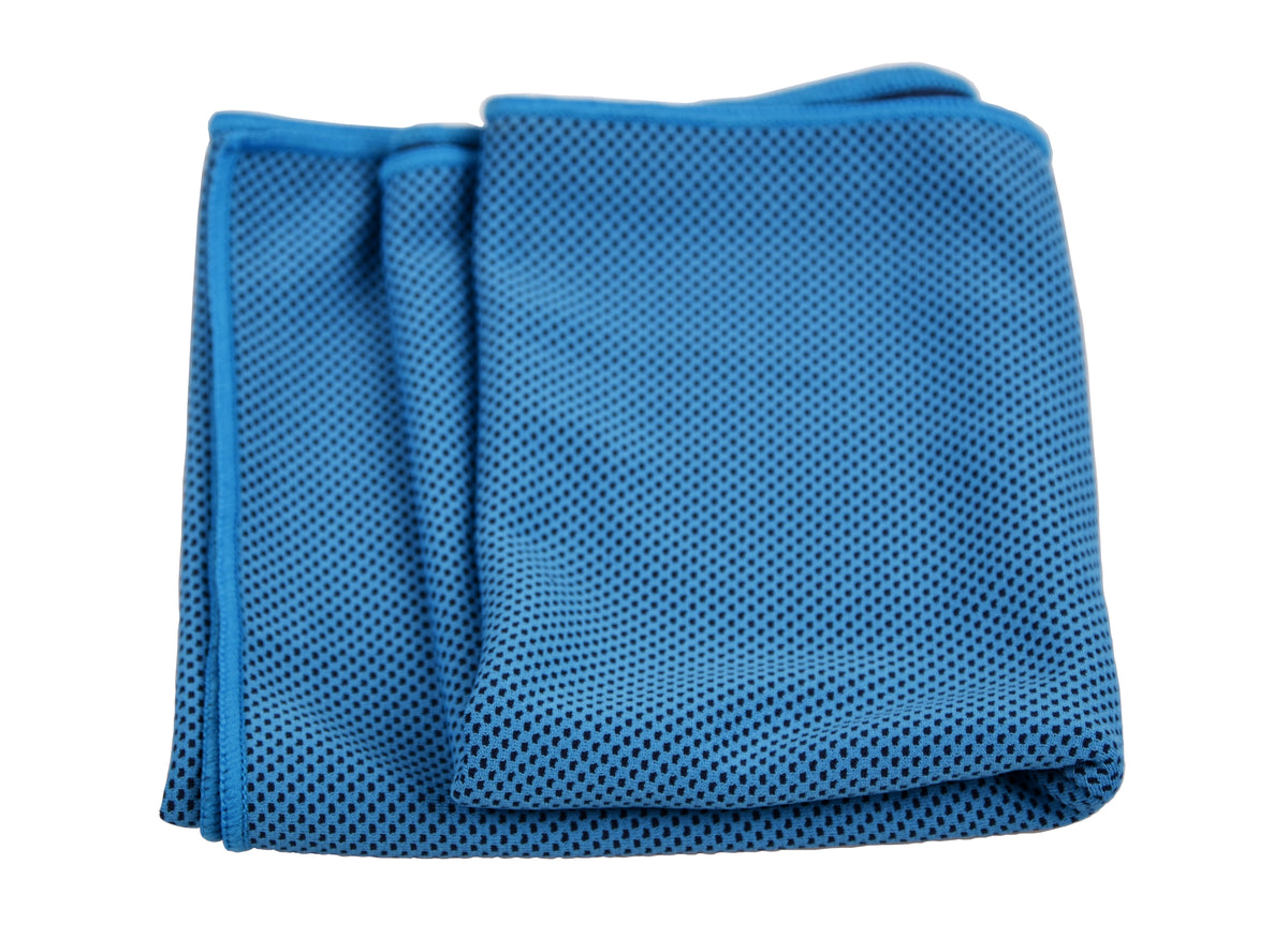 2-Pack Cooling Towel – Quick-Drying, Heat-Relief, Dual-Color Magic Cooling Towel; Ideal for Sports, Hands, Bathing, or the Beach.